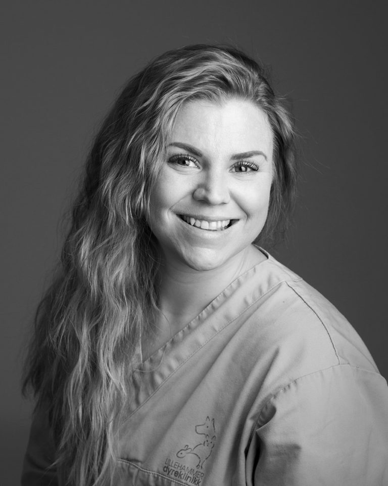 Veronica Suserud, klinikassistent ved Lillehammer Dyreklinikk