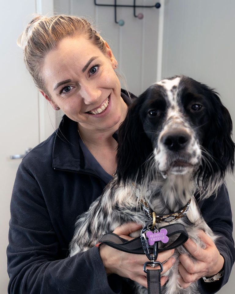 Malene Aasen, Klinikkassistent ved Lillehammer Dyreklinikk